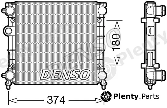 Denso DRM22003 — Radiator, engine cooling