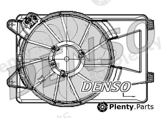 Denso DER09301 — Fan, engine cooling