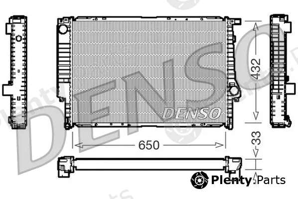 Denso DRM05066 — Radiator, engine cooling