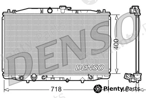 Denso DRM40023 — Radiator, engine cooling