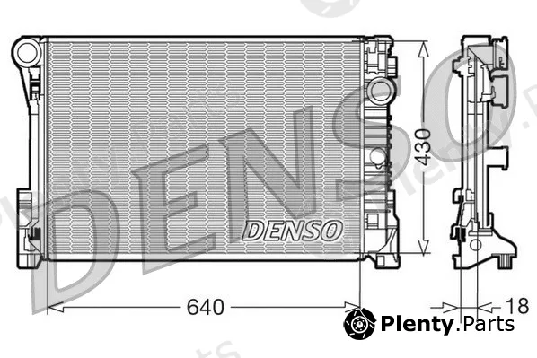Denso DRM17111 — Radiator, engine cooling