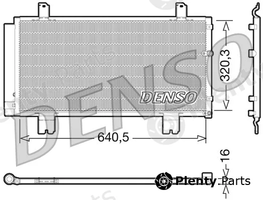 Denso DCN51007 — Condenser, air conditioning
