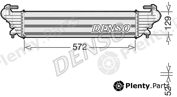 Denso DIT09121 — Charge Air Cooler