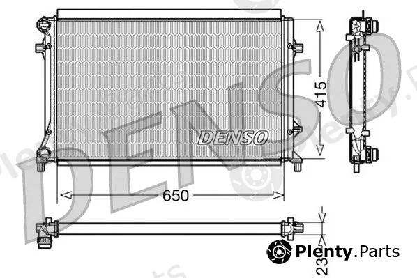 Denso DRM32018 — Radiator, engine cooling