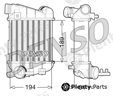 Denso DIT02027 — Charge Air Cooler