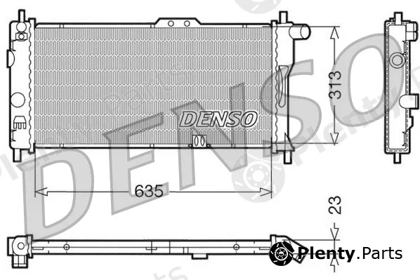 Denso DRM20032 — Radiator, engine cooling