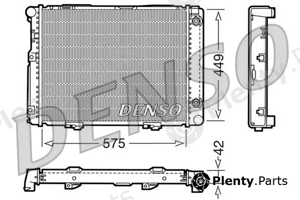Denso DRM17060 — Radiator, engine cooling