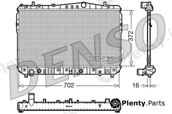 Denso DRM15002 — Radiator, engine cooling