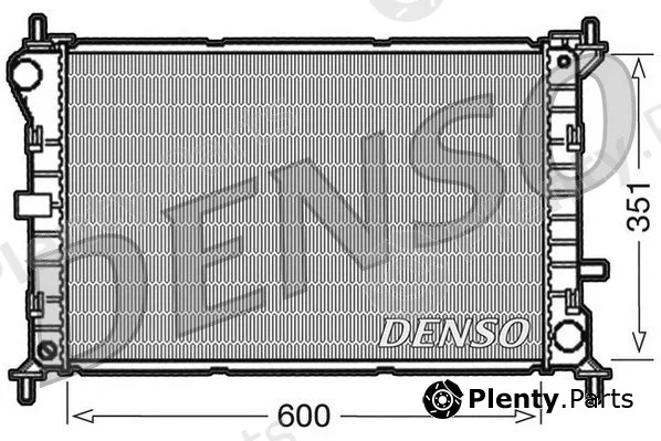 Denso DRM10051 — Radiator, engine cooling