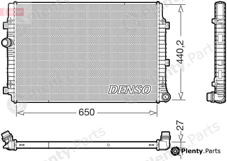 Denso DRM32059 — Radiator, engine cooling