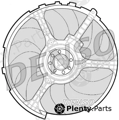 Denso DER09063 — Fan, engine cooling