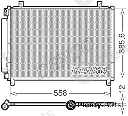Denso DCN47012 — Condenser, air conditioning