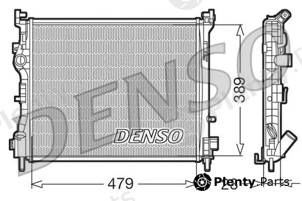 Denso DRM23016 — Radiator, engine cooling
