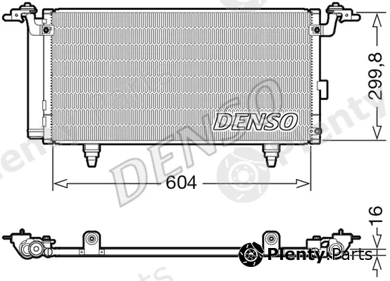 Denso DCN36005 — Condenser, air conditioning