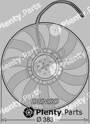 Denso DER02007 — Fan, engine cooling