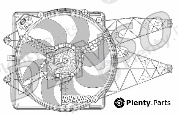 Denso DER09094 — Fan, engine cooling
