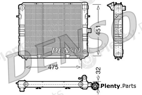 Denso DRM20074 — Radiator, engine cooling