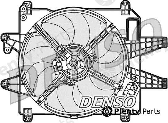 Denso DER09089 — Fan, engine cooling