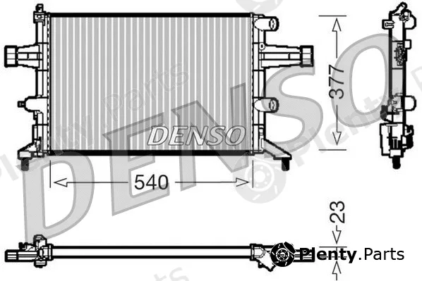 Denso DRM20080 — Radiator, engine cooling