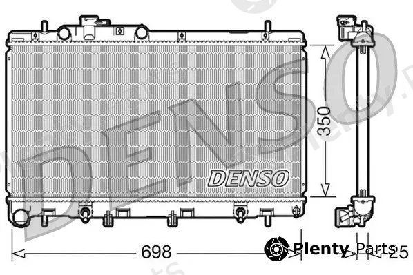 Denso DRM36011 — Radiator, engine cooling