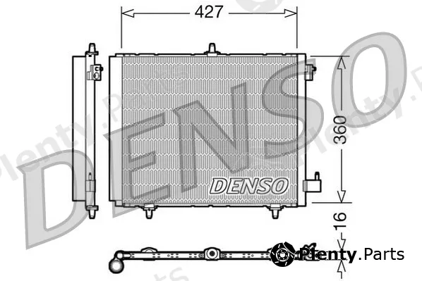 Denso DCN21009 — Condenser, air conditioning
