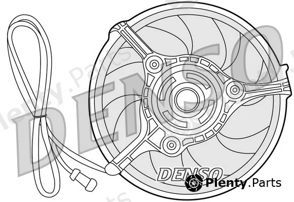 Denso DER32008 — Fan, engine cooling