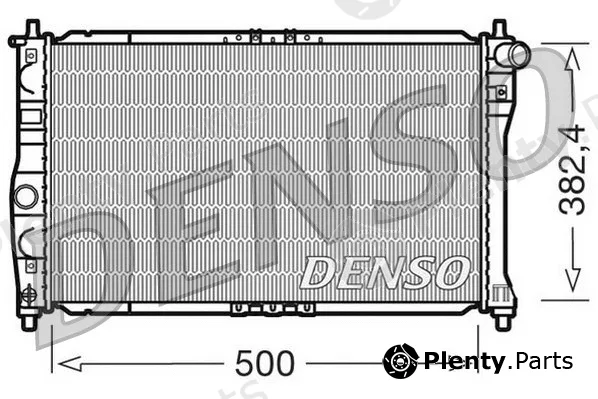 Denso DRM08001 — Radiator, engine cooling