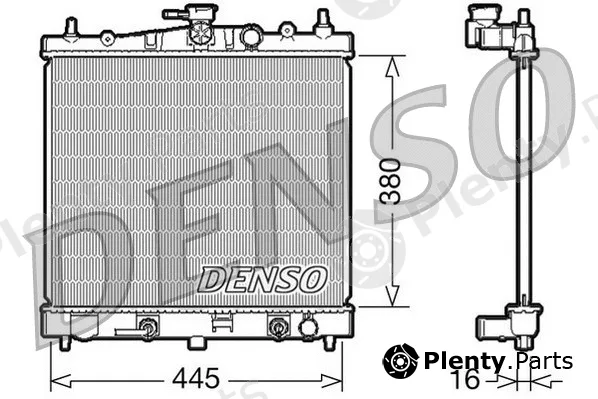 Denso DRM46021 — Radiator, engine cooling