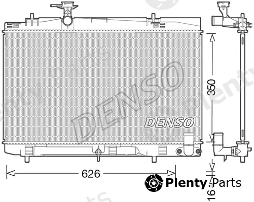 Denso DRM50097 — Radiator, engine cooling
