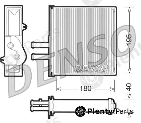 Denso DRR09060 — Heat Exchanger, interior heating