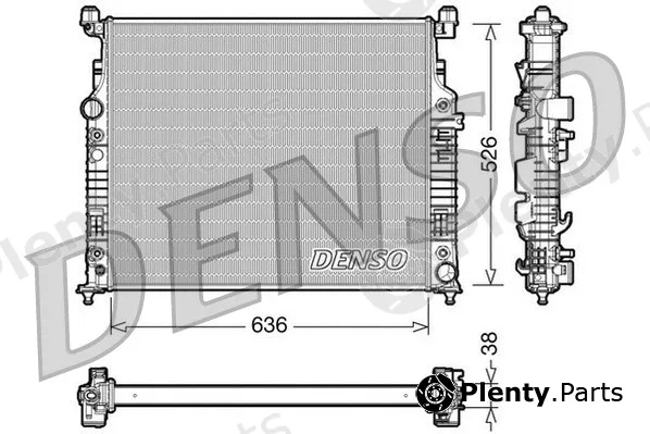 Denso DRM17006 — Radiator, engine cooling