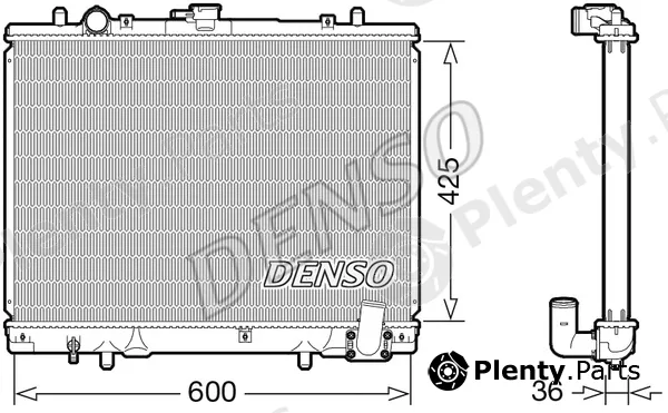 Denso DRM45049 — Radiator, engine cooling