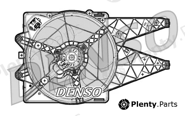 Denso DER09065 — Fan, engine cooling