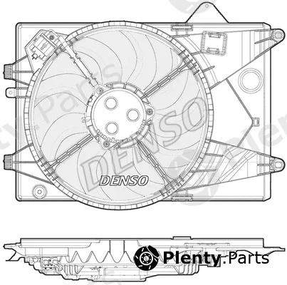 Denso DER15001 — Fan, engine cooling