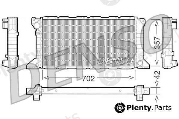 Denso DRM10099 — Radiator, engine cooling