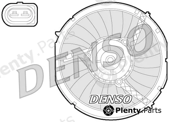 Denso DER02003 — Fan, engine cooling