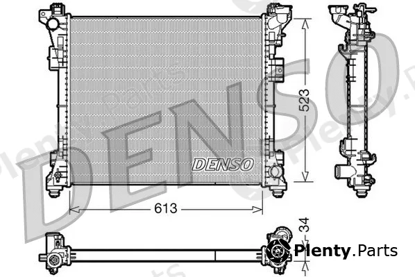 Denso DRM06006 — Radiator, engine cooling
