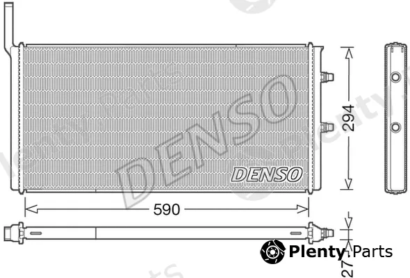 Denso DRM05009 — Radiator, engine cooling