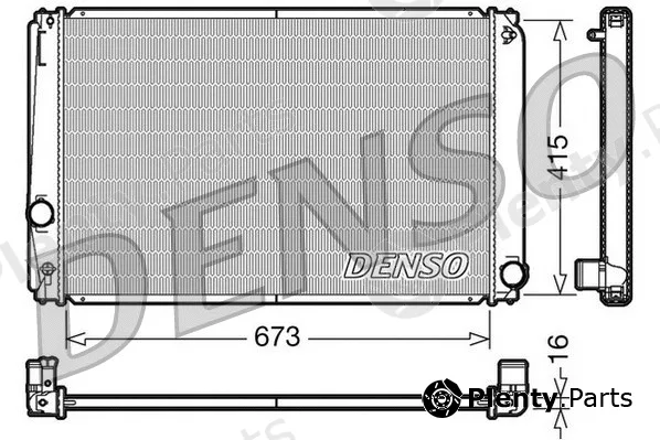 Denso DRM50051 — Radiator, engine cooling