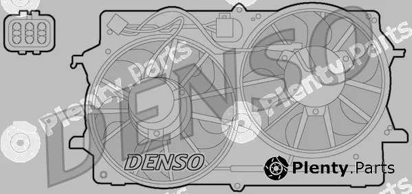 Denso DER10007 — Fan, engine cooling