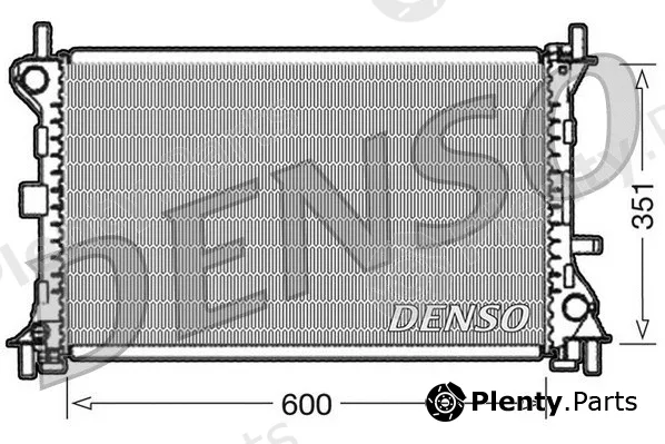 Denso DRM10052 — Radiator, engine cooling