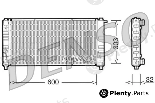 Denso DRM26004 — Radiator, engine cooling