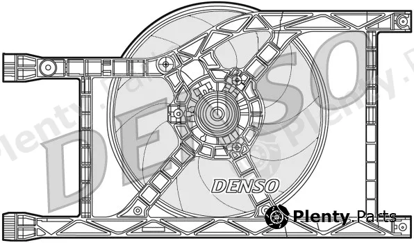 Denso DER09045 — Fan, engine cooling