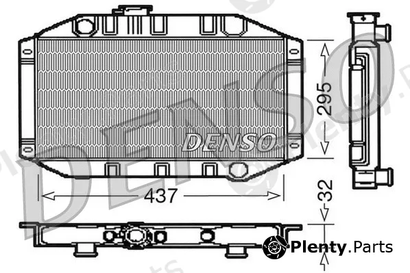 Denso DRM10011 — Radiator, engine cooling