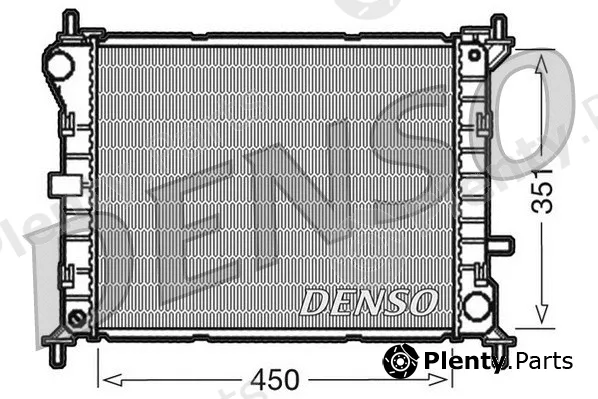Denso DRM10050 — Radiator, engine cooling