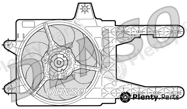 Denso DER13006 — Fan, engine cooling