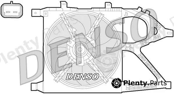 Denso DER20016 — Fan, engine cooling