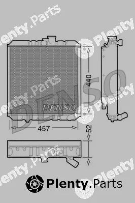 Denso DRM14001 — Radiator, engine cooling