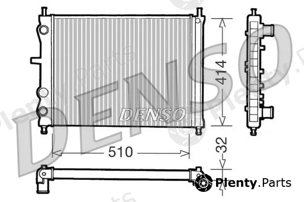 Denso DRM09020 — Radiator, engine cooling
