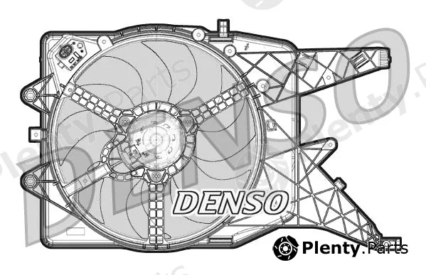 Denso DER20010 — Fan, engine cooling